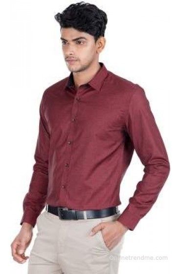 Independence Men's Solid Formal Shirt Independence Men's Solid Formal Shirt
